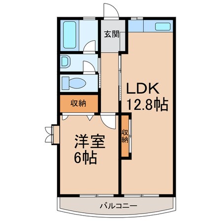 和歌山市駅 バス15分  島崎町二丁目下車：停歩2分 2階の物件間取画像